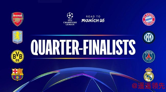 欧冠8强出炉