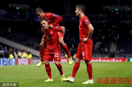 欧冠-格纳布里大四喜莱万双响 拜仁7-2狂胜热刺